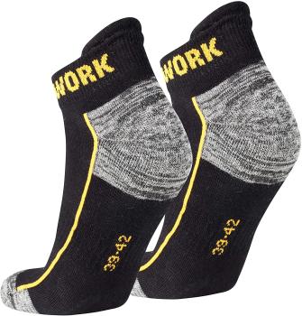 Preview: 6 Paar TippTexx 24 Arbeits-Sneakersocken Work Sneaker Socken